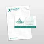 Jegyzettömb és névjegykártya tervezés